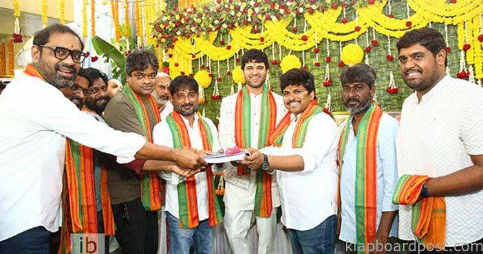 విజయ్- సమంత మూవీ షురూ! 1 Vijay devarakonda samantha