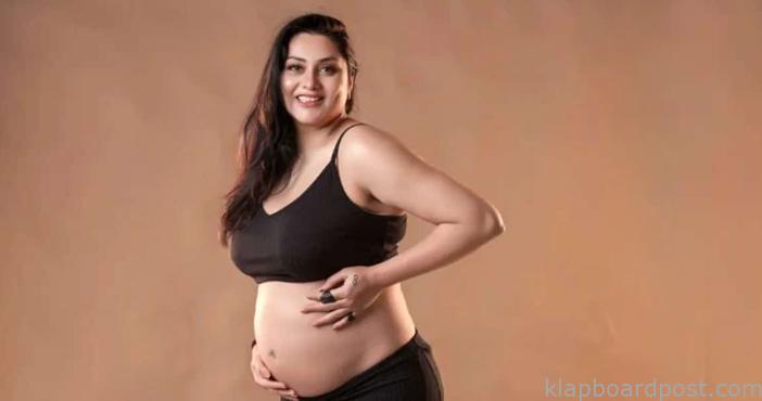Actress Namitha announces her pregnancy in style