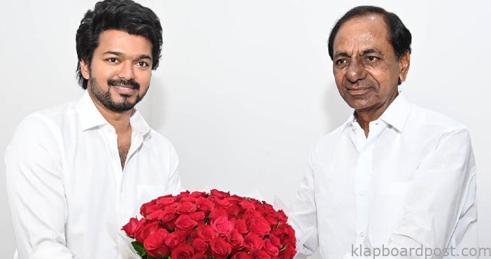 Tamil star Vijay meets CM KCR