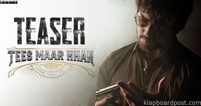 Aadi Saikumar Tees Maar Khan teaser is Out