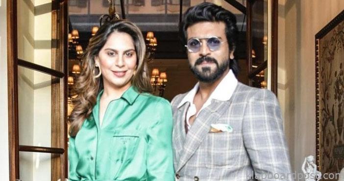 Ram Charan-Upasana's royal look from their 10th anniversary 1 Ram Charan Upasanas royal look from their 10th anniversary