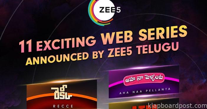 Zee 5 reveals a series of new OTT shows