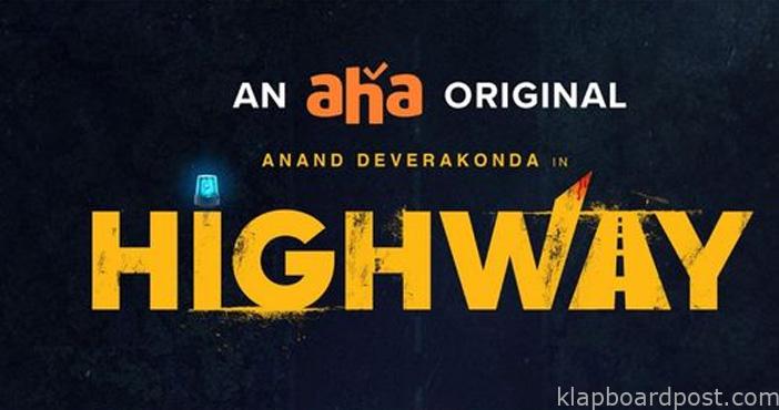 Aha announces “Highway” with Anand Devarakonda