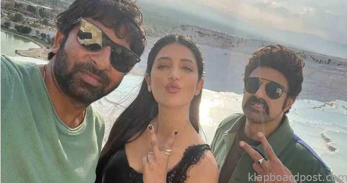 Balakrishna selfie with shr