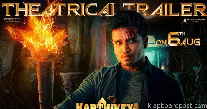 'కార్తికేయ-2 'ట్రైలర్ వచ్చేస్తుంది 1 Karthikeya 2 trailer date a