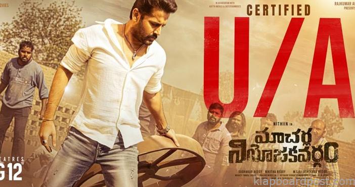 Macherla Niyojakavargam wraps up its censor