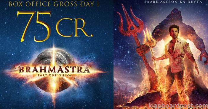 Brahmastra makes a whopping 75 crores on day one