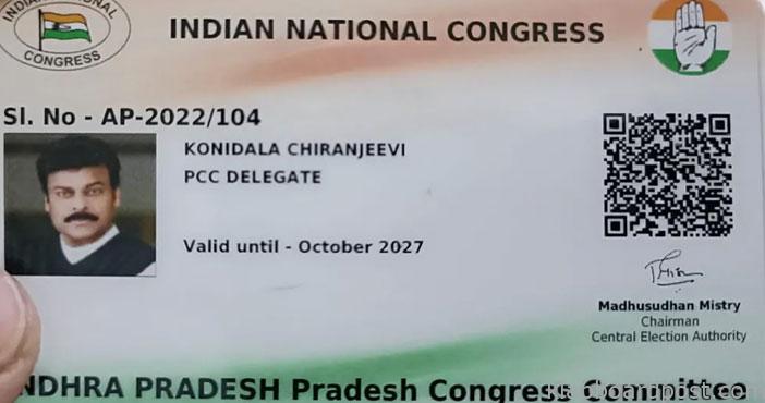 Congress issues id to chira