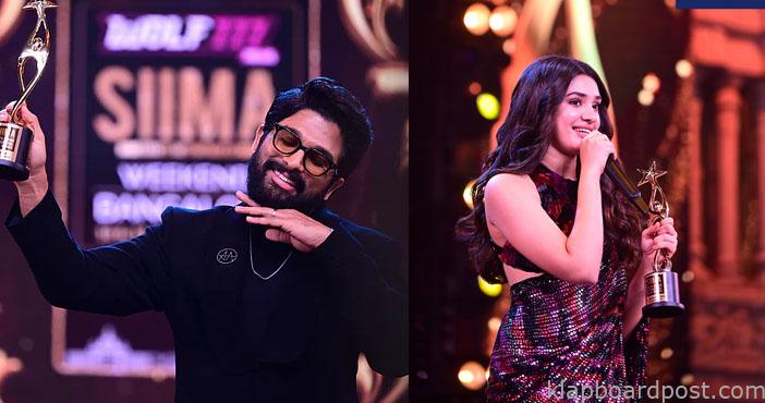 Pushpa wins 7 and Uppena bags 4 awards at SIIMA 2022