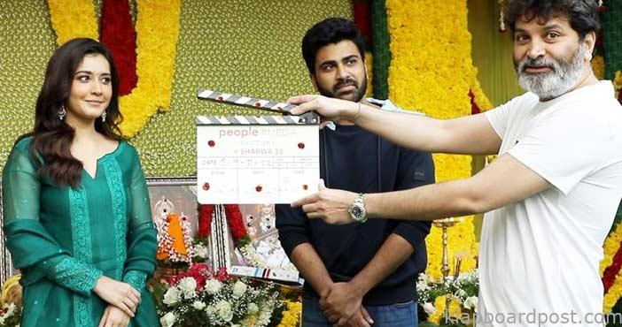 Sharwanand new movie pooja