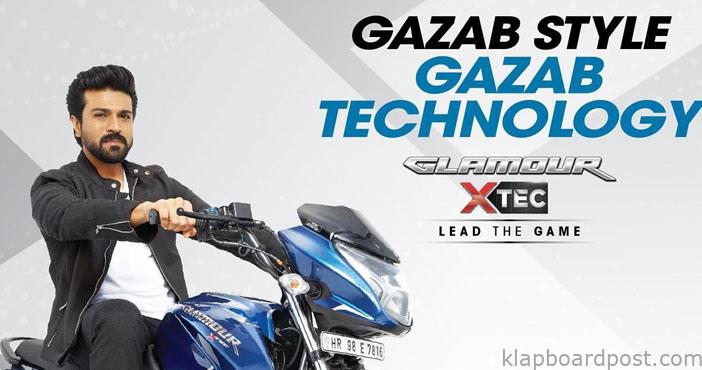 Ram Charan begins his association with Hero MotoCorp