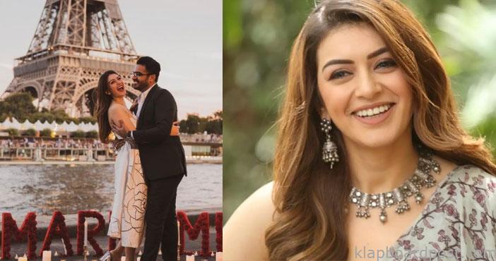 కాబోయే భర్తను పరిచయం చేసిన హన్సిక 1 Hansika motwani shares her