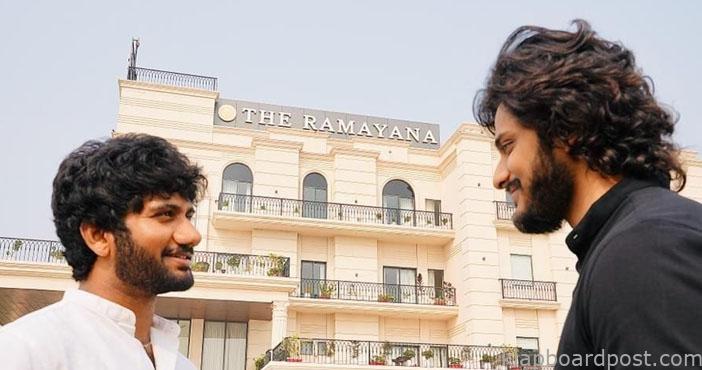 Team HanuMan visit Ayodha for film's goodwill 1 Team HanuMan visit Ayodha for films goodwill