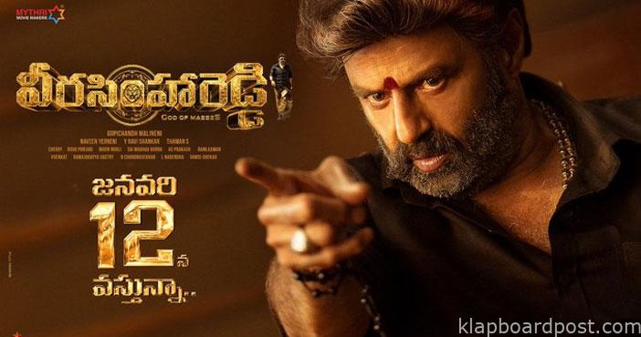 Veera simha reddy release d