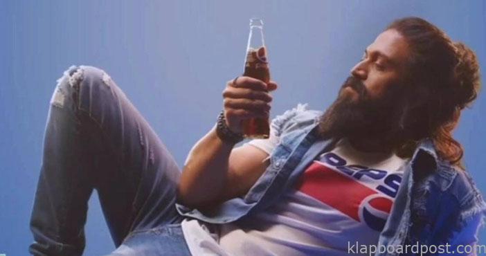 Yash is now the brand ambassador of Pepsi Gets big bucks for the Ad