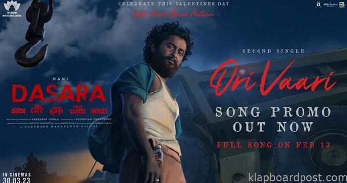 Dasara second single prom