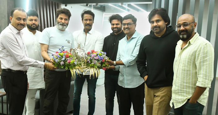 మామ అల్లుళ్ల సినిమా ప్రారంభం 1 Pawan kalyan And SaiDharam