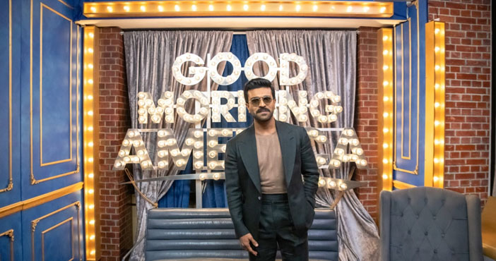 Ram Charan's swag on the Good Morning America show wins hearts 1 Ram charan 1 1