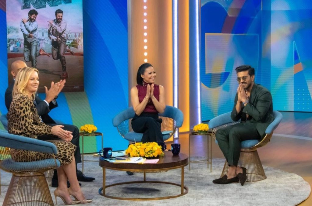 Ram Charan's swag on the Good Morning America show wins hearts 2 Ramcharan
