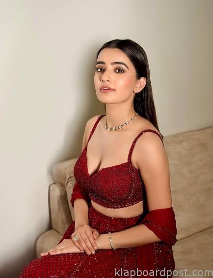 Actress Rukshaar Dhillon Red Dress