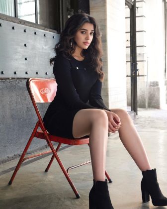 Krithi Shetty Looks Sizzling Hot In Black 1