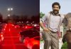 RRR-Tesla Car Light Show featuring Naatu Naatu goes viral