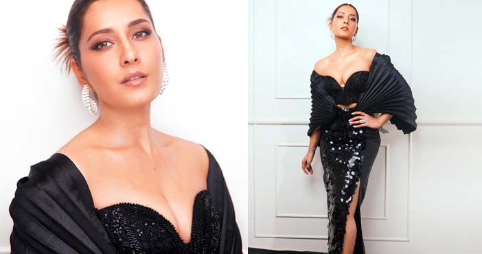 Raashi Khanna Stunning In Black