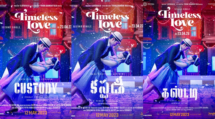 Chay Akkineni ready with a romantic song for Custody 1 Naga Chaitanya Custody