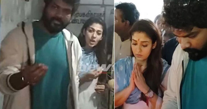 Nayanthara fire on fan 1