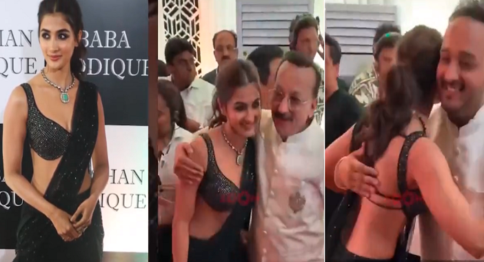 Uncomfortable Pooja Hegde attends Iftaar party, netizens troll her dress sense 