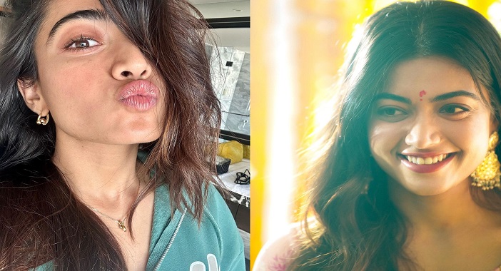 Rashmika growing beard, and gets trolls for a selfie