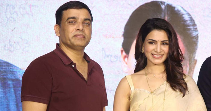 Shaakuntalam Samantha going all out but Dil Raju silent