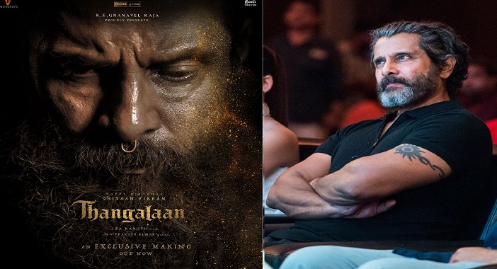 Vikram's look from 'Thangalaan' surprised fans