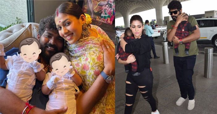 తమ పిల్లల పూర్తి పేర్లు వెల్లడించిన నయనతార 1 nayanthara reveals her twin