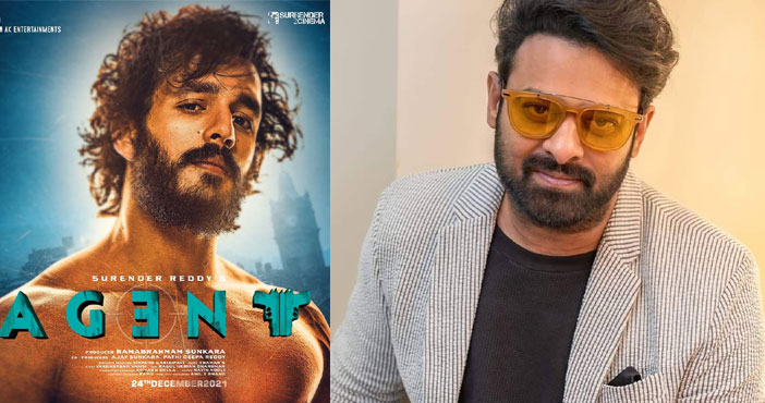 prabhas as guest for agent