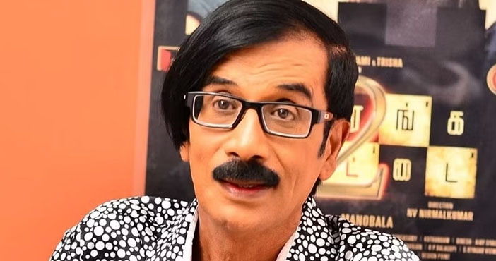 Popular Tamil comedian Manobala passes away