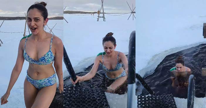 Rakul in Bikini