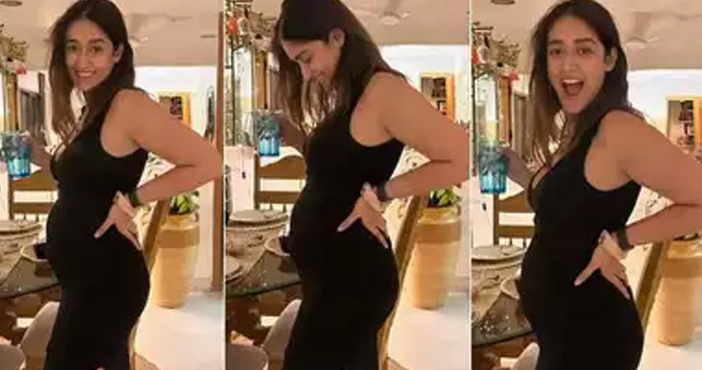 Ileana shows of baby bump fans want to know who the dad is
