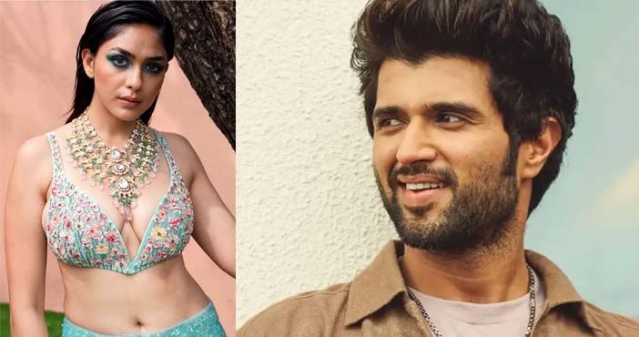 విజయ్తో మృణాల్ ఠాకూర్ రొమాన్స్ 1 Vijay and Mrunal