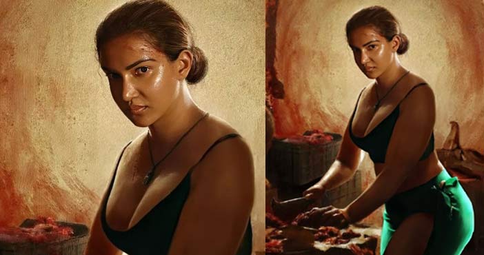 కత్తితో హనీరోజ్ బోల్డ్లుక్.. బ్యాన్ చేయాలంటున్న నెటిజన్లు 1 Honey Rose first look