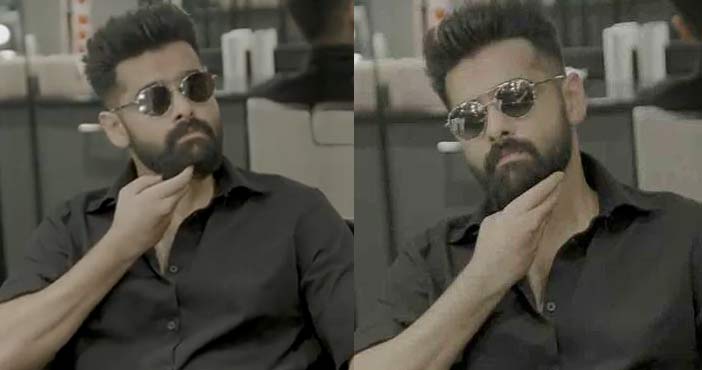 రామ్ పోతినేని ఇస్మార్ట్ లుక్ 1 Ram new Look for Double sma