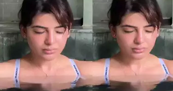 Samantha Ruth Prabhu Takes Ice Bath for 6 minutes at under 4 degrees Celsius