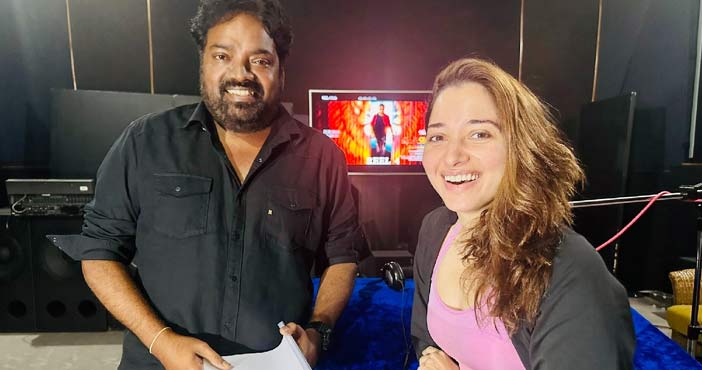 Tamannaah dubbing completed