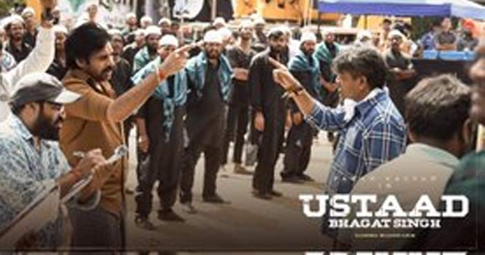 'ఉస్తాద్ భగత్ సింగ్' షూటింగ్ స్టిల్స్ 1 ustaad bhagat singh shootin