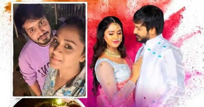 బిగ్బాస్ బ్యూటీ కీర్తి నిశ్చితార్థం ఫొటోలు వైరల్ 1 Bigg Boss beauty keerthi en