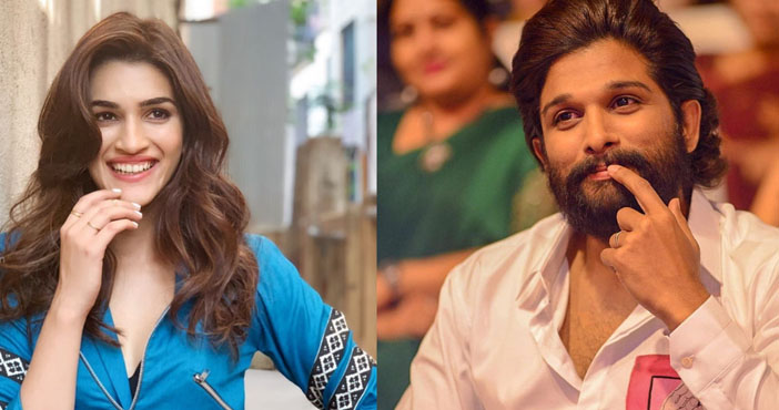 Kriti Sanon manifests a film with Allu Arjun. Here’s how internet reacts