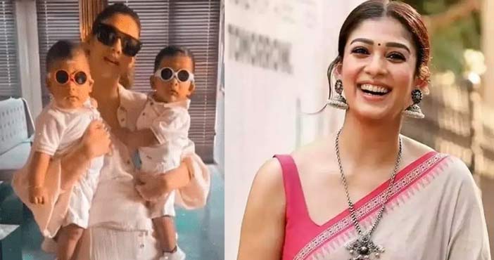 Nayans entry on Insta