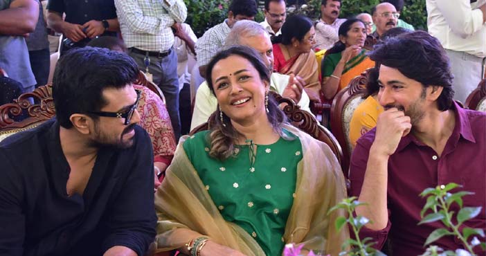 Mahesh Babu Ram Charan in o