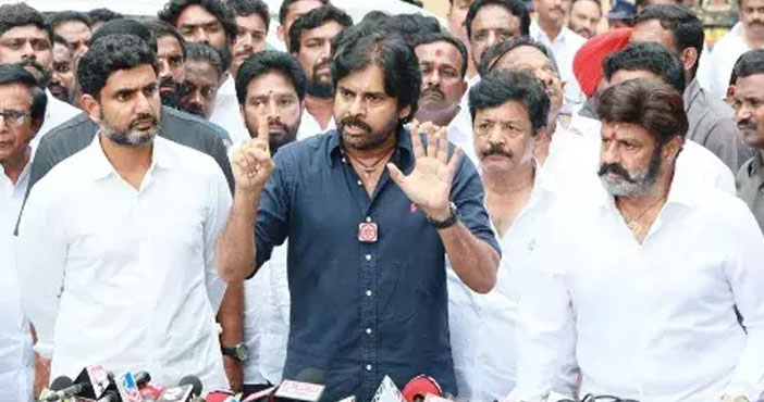Pawan Kalyan joins hands with TDP announces alliance