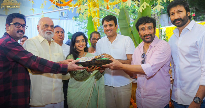 Sreenu Vaitlas film with Gopichand goes on floors